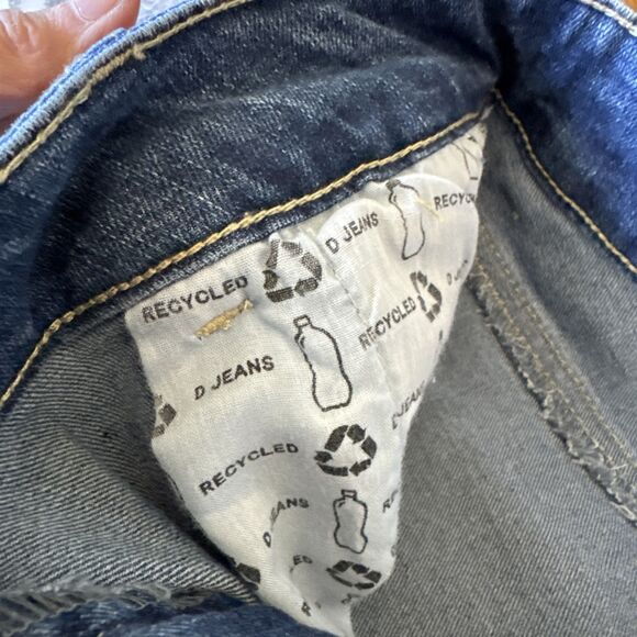 D.Jeans Womens Size 10 Recycled  Denim Jeans High Waist Straight Leg Ankle - Picture 4 of 11